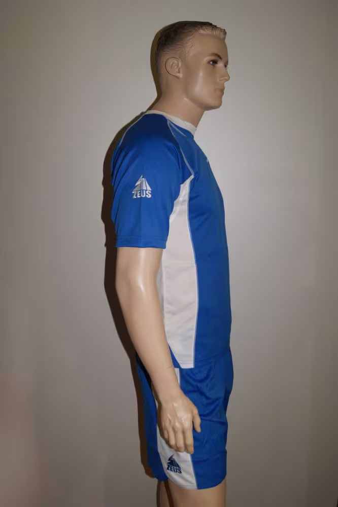Fuß/Handball-Trikot-Sets - FEBO von ZEUS azurblau / weiß L - FEBO Trikot-Set v. ZEUS