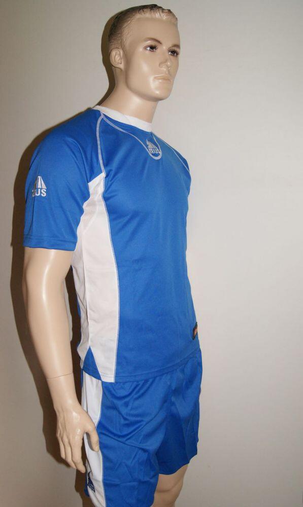 Fuß/Handball-Trikot-Sets - FEBO von ZEUS azurblau  / weiß L - FEBO Trikot-Set v. ZEUS