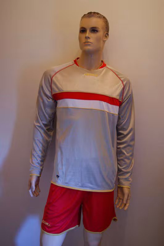 Legea-Fußball-Trikot-Set - Francoforte: rot / weiß - FRANCOFORTE Trikot-Set v. LEGEA