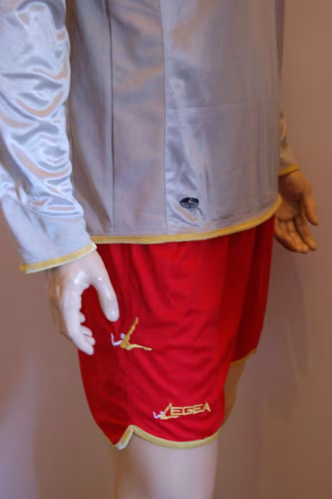 Legea-Fußball-Trikot-Set - Francoforte: rot / weiß - FRANCOFORTE Trikot-Set v. LEGEA