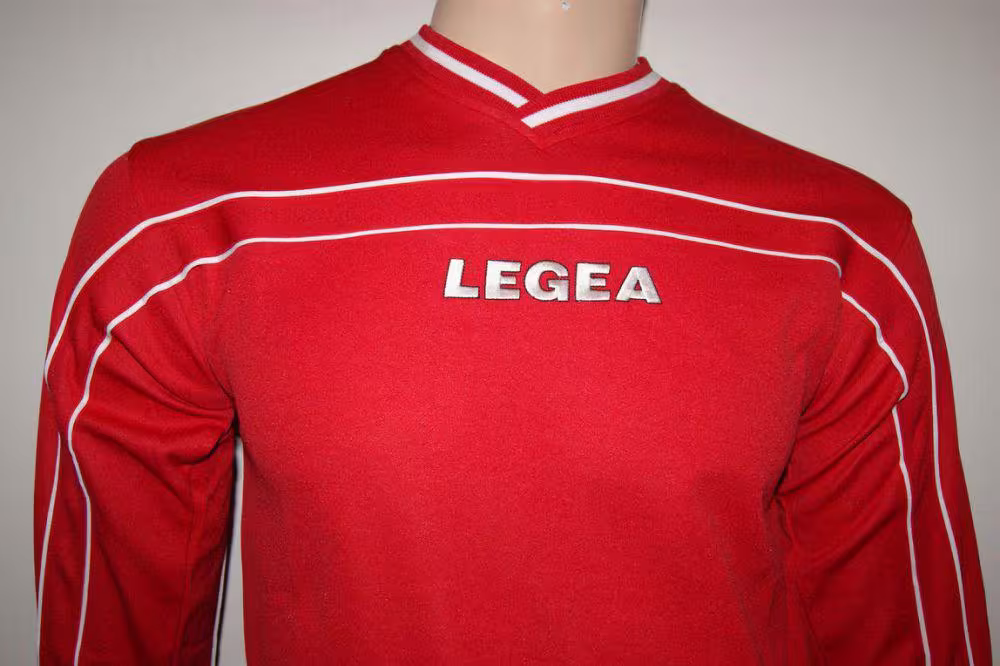 Legea-Trikot-Set - Siria rot - Fußball Trikot u. Hose Gr. S - SIRIA Trikot-Set v. LEGEA