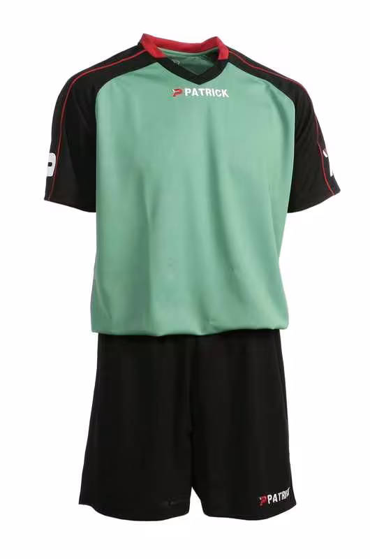 Trikotset Granada 301 schwarz / grün - GRANADA301 Trikot-Set v. PATRICK