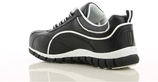 sportliche Sicherheitsschuhe Carlos von MAXGUARD schwarz / weiß