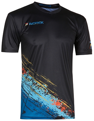 Sport-Freizeit-Kurzarm-Trikot - LIMITED - schwarz