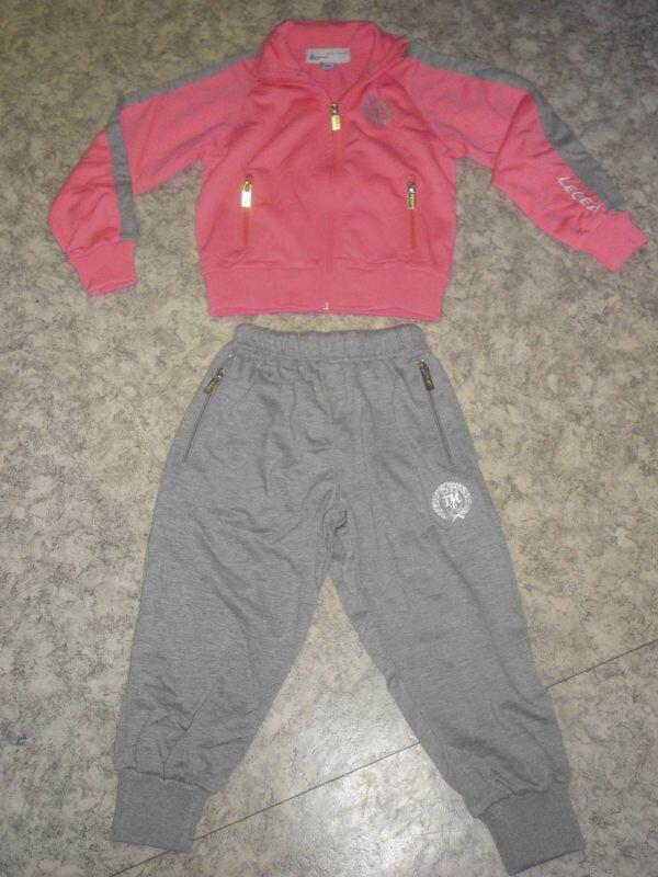 Kinder-Trainingsanzug rosa PIECE v.LEGEA