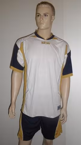 12 Royal-Trikot-Sets (12 Trikots+Hosen) - Active - Fußball - Set weiß / blau /gold - ACTIVE Trikot-Set v. ROYAL
