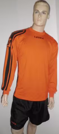Legea-Trikot-Sets - Amburgo orange / schwarz - AMBURGO Trikot-Set v. LEGEA