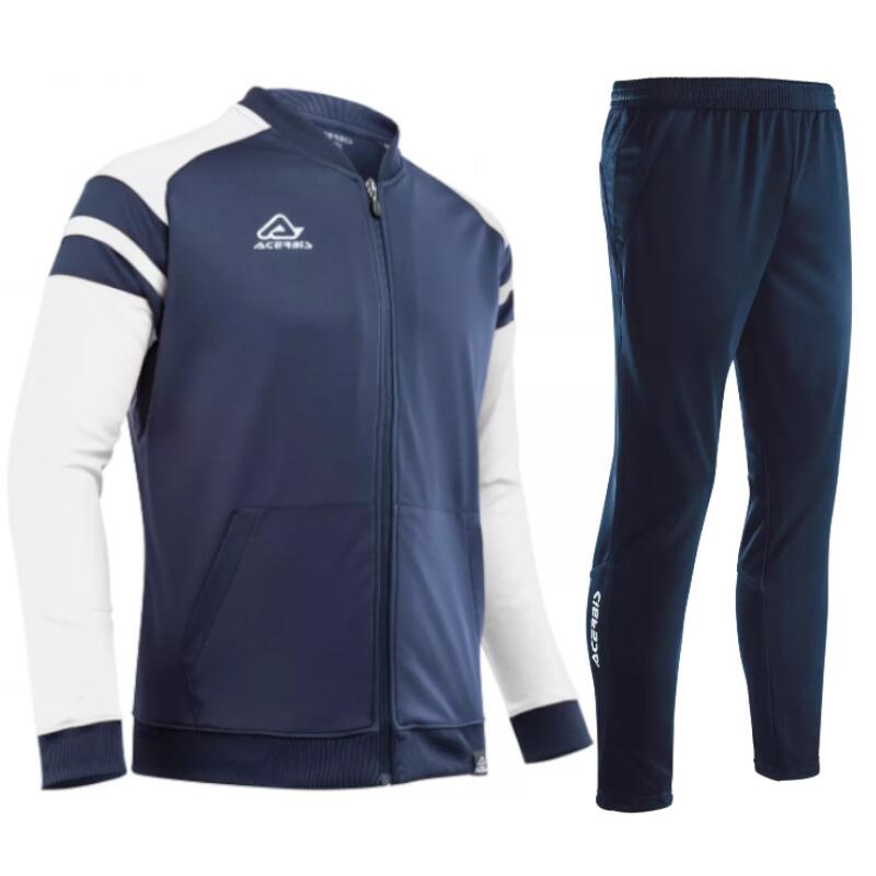 hochwertiger Trainingsanzug Kemari von Acerbis - blau / weiß