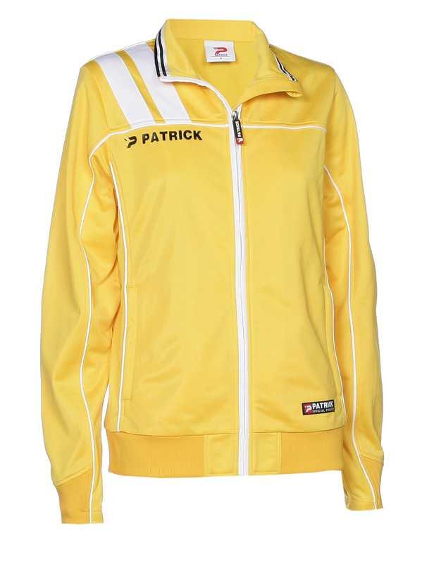 Frauen-Trainingsjacke VICTORA 125  gelb / weiß - VICTORA125 Trainingsjacke Damen v. PATRICK