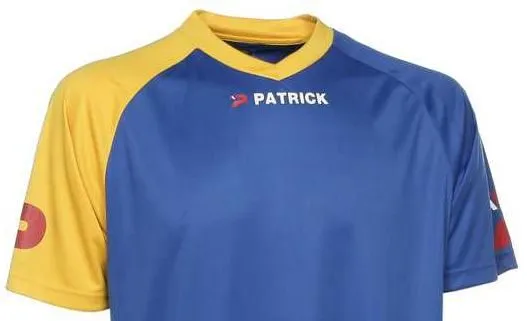 Kurzarm-Trikot Victory 101 v. Patrick royalblau / gelb - VICTORY101 Trikot v. PATRICK