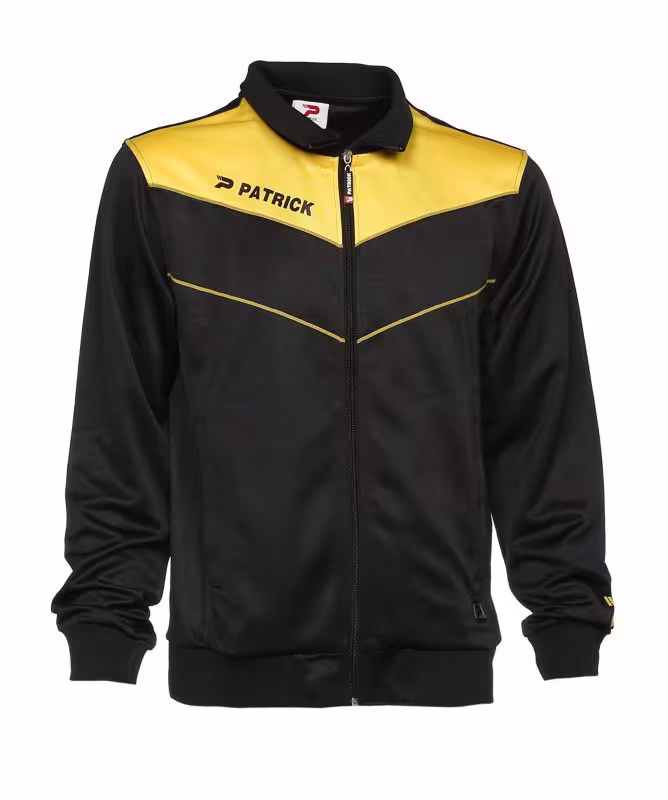 Trainingsjacke Power 110 von "PATRICK" schwarz / gelb