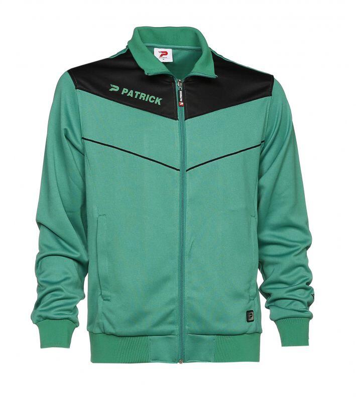 Trainingsjacke Power 110 von "PATRICK" gr&uuml;n / schwarz