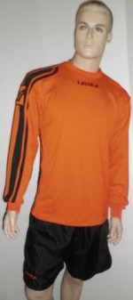 Legea-Trikot-Sets - Amburgo orange / schwarz
