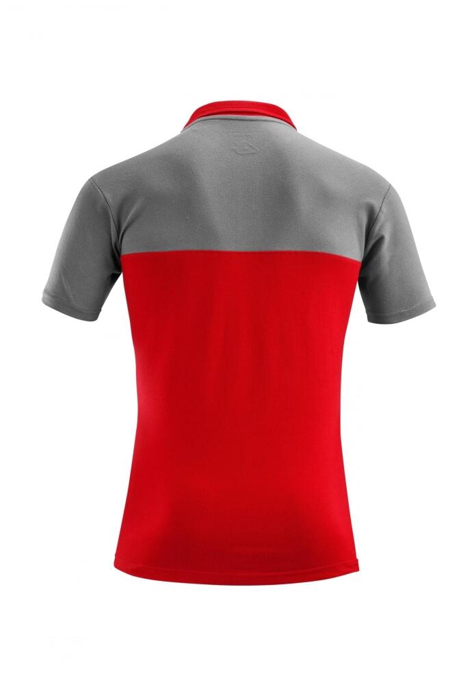 Poloshirt Belatrix von Acerbis , rot-grau, Gr. 4XS - 3XL