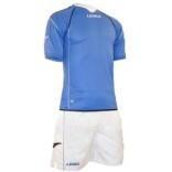 Legea-Trikot-Set - Kiev - Fußball Trikot u. Hose azur/weiß