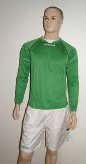 Legea-Fußball-Trikot-Set -Davos- grün / weiß