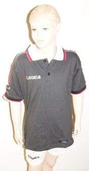 Sport-Set ( Polo+Hose) Olimpico v.LEGEA schwarz