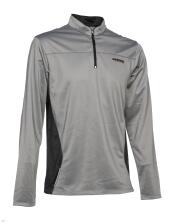 Trainingspullover - Laufsweater ATLANTA v. Patrick, grau/schwarz