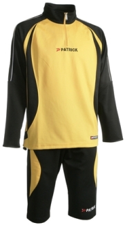 Abverkauf Trainingsanzug Malaga 402 schwarz / gelb