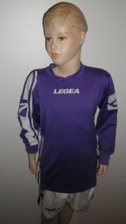 Legea-Trikot-Sets - Amburgo  lila / weiß