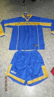 Royal-Trikot-Set - PILOT - Fußball Trikot u. Hose royal-gelb