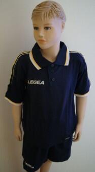 Sport-Set ( Polo+Hose) Olimpico v.LEGEA blau