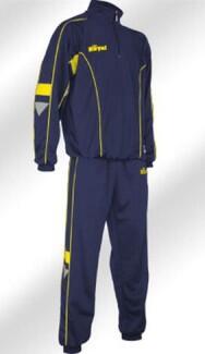 Trainingsanzug EVOLUTION v. Royal blau / gelb