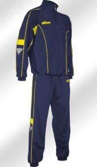 Trainingsanzug EVOLUTION v. Royal blau / gelb