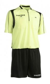 Schiedsrichtertrikot- Set Kurzarm neongelb von Patrick