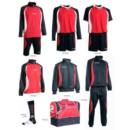 Aktion ! Fußballset -Set Goldkit 13-teilig - rot / schwarz - 13-teiliges Set