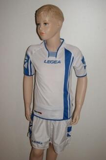 Legea-Trikot-Set - Coimbra  weiß / azur