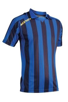 Kurzarm-Fußball-Shirt Vertical v. Acerbis , blau-schwarz , Gr. L ,XL