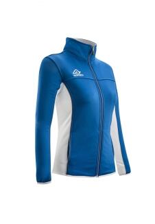 Frauen -Trainingsjacke BELATRIX v. ACERBIS hellblau/weiß