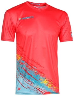 Sport-Freizeit-Kurzarm-Trikot - LIMITED - rot