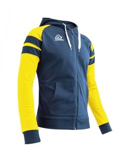 Trainingshoodie KEMARI v. ACERBIS , blau - gelb , S-4XL