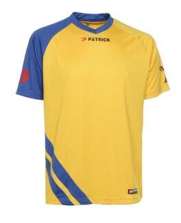 Kurzarm-Trikot Victory 101 v. Patrick gelb/royalblau