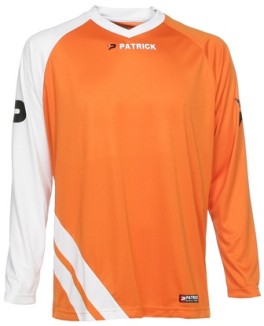 Langarm-Trikot Victory 105 v. Patrick orange-weiß