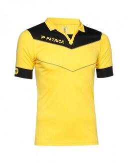 Kurzarm-Trikot Power 105 v. Patrick gelb / schwarz