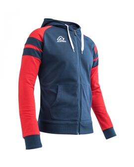 Trainingshoodie KEMARI v. ACERBIS , blau - rot , S-4XL