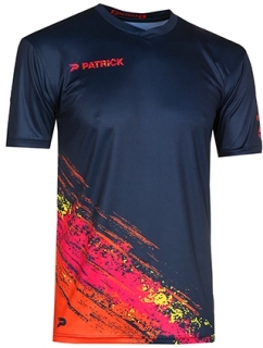 Sport-Freizeit-Kurzarm-Trikot - LIMITED - navyblau