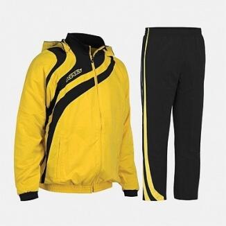 Kapuzen-Trainingsanzug ALKMAN v. ACERBIS , gelb-schwarz