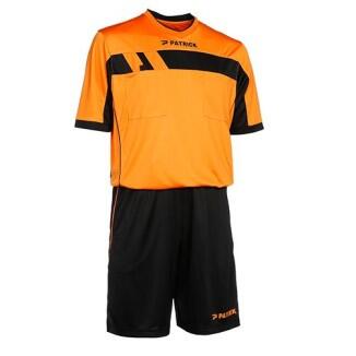 Schiedsrichtertrikot- Set Kurzarm orange von Patrick