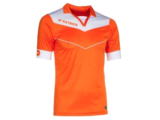 Kurzarm-Trikot Power 105 v. Patrick orange /weiß