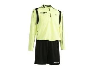 Schiedsrichtertrikot- Set Langarm neongelb von Patrick