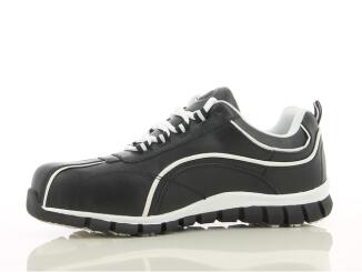 sportliche Sicherheitsschuhe Carlos von MAXGUARD schwarz / weiß