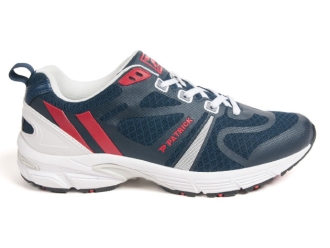 Laufschuhe SPEED von Patrick , rot /navy / weiß