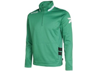 Trainingssweater SPROX 115 v. PATRICK grün / weiß / schwarz