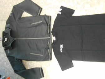 Jacke - Sprox 130 -+ T-Shirt Sprox 145 schwarz / grau
