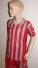14 Legea-Fußball-Trikot-Sets - BROADWAY grau /rot - BROADWAY Trikot-Set v. LEGEA