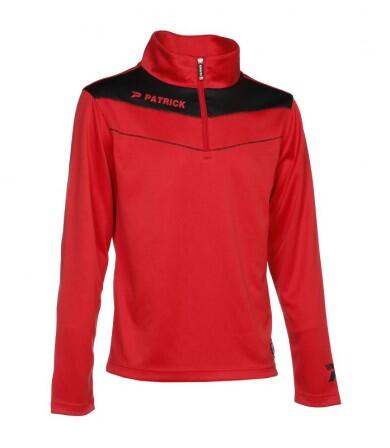 Trainingssweater POWER 130 v."PATRICK" rot /schwarz